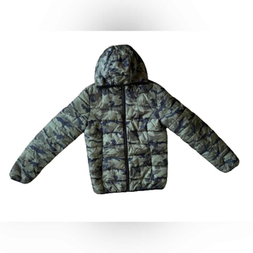 Camo Puffer Jacket